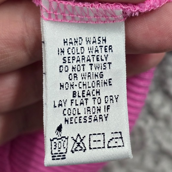 Lilly Pulitzer Tank Top Womens Large‎ Pink Ribbed 90s Barbiecore Lot of 2 - Picture 4 of 10